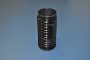 coatings black tube on blue